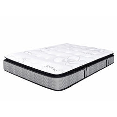 Organic 11in medium plush knife edge pillow-top pocketed coil mattress