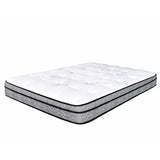 Break-thru 11.5in medium firm euro-top pocketed coil mattress