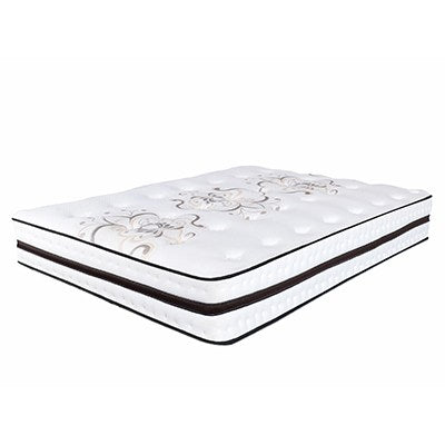 Premium 13.5 Inch plush quilted-top double sided pocketed coil mattress